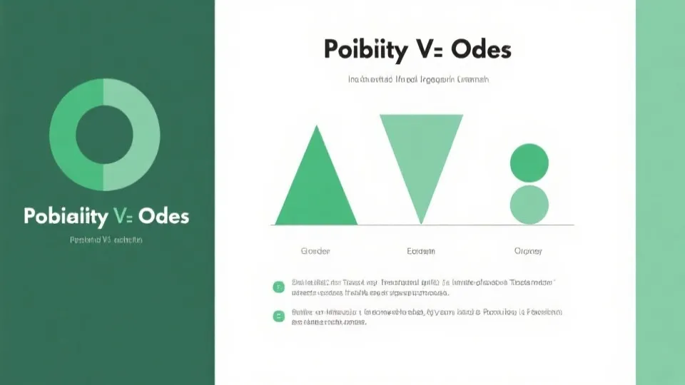 概率与赔率关系示意图