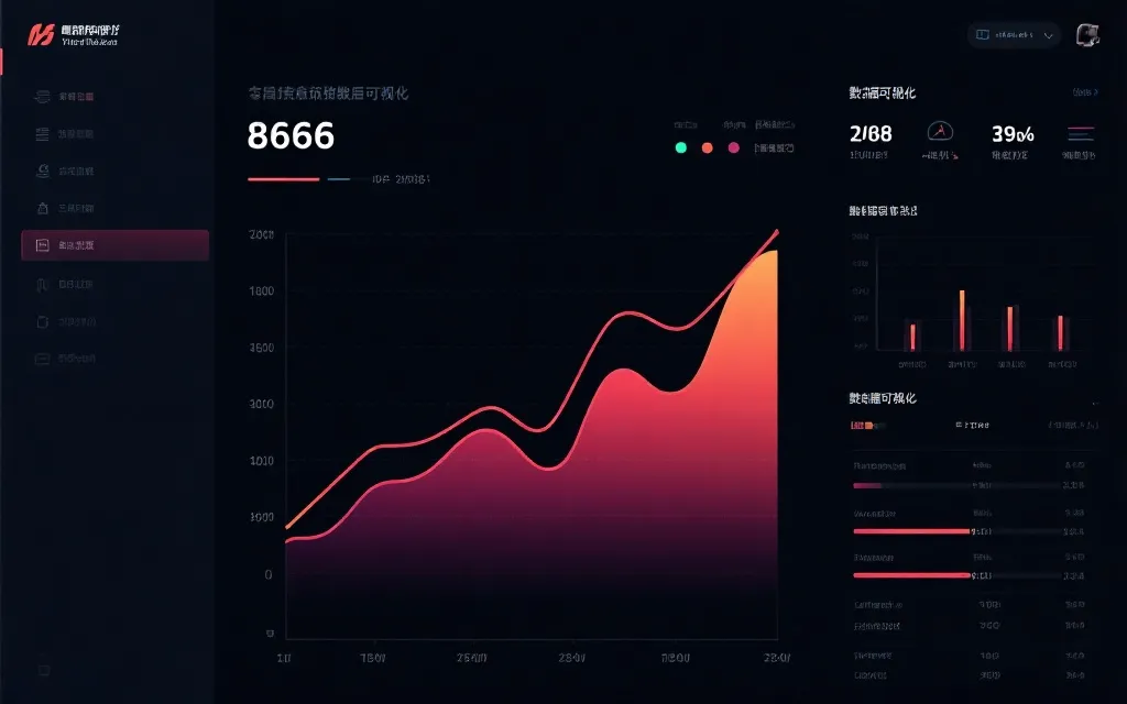 简洁的比赛数据可视化面板，折线趋势与热区图的抽象展示