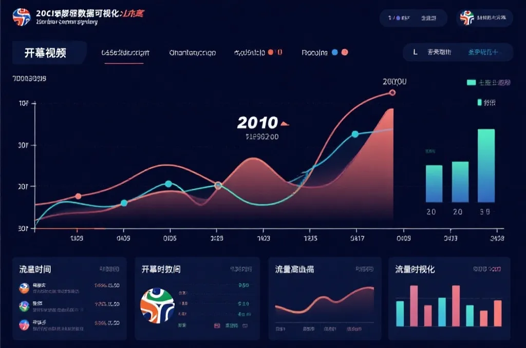 世界杯开幕时间对收视和线上流量峰值的影响示意图